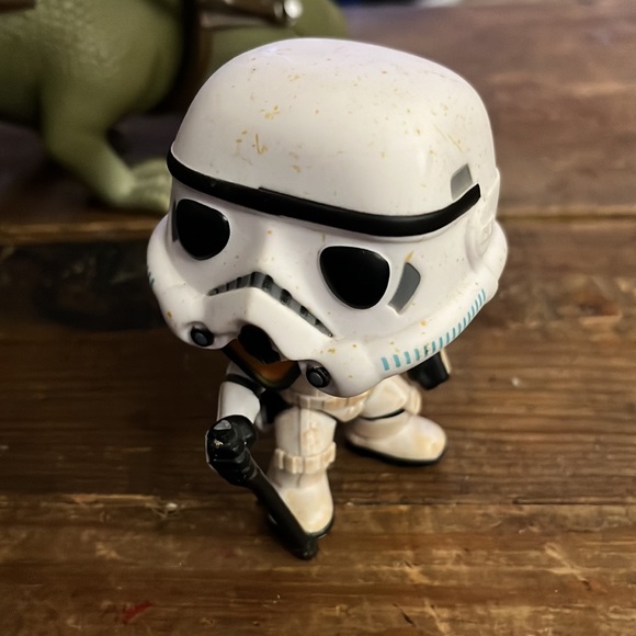 Starwars Funko Storm trooper & Dino rider played with Funko Pop 2015 - Picture 6 of 10